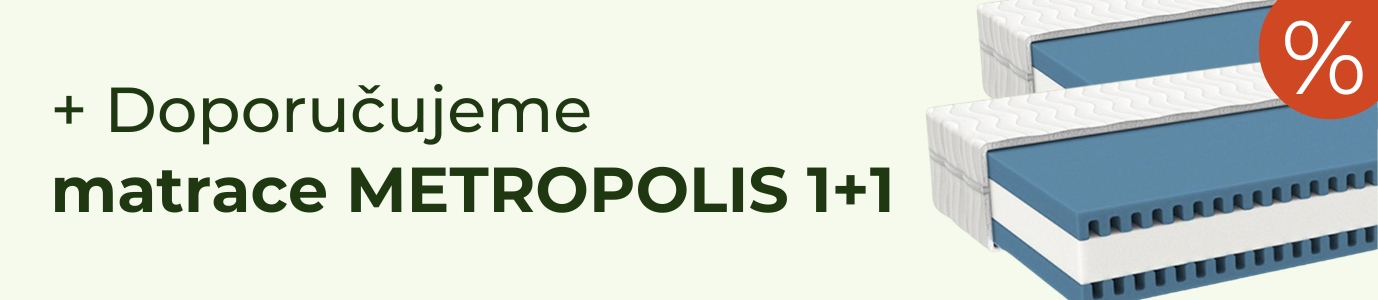 CZ Matrace Metropolis 1+1